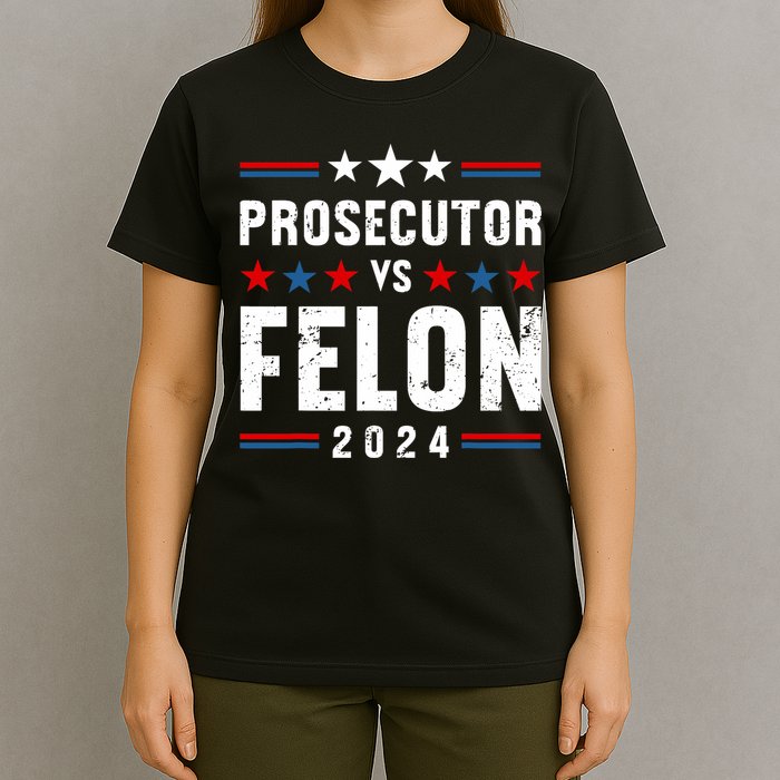 Prosecutor Vs Felon 2024 Funny Voting Election 2024 Usa T-Shirt