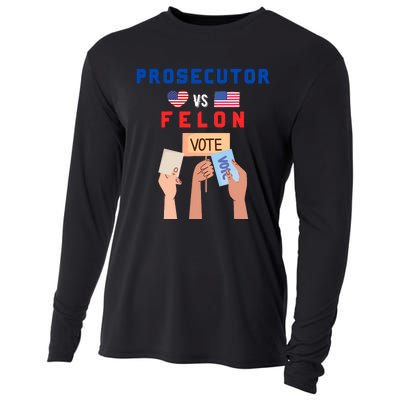 Prosecutor Vs Felon Vote Cooling Performance Long Sleeve Crew