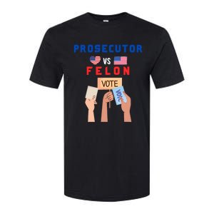 Prosecutor Vs Felon Vote Softstyle CVC T-Shirt