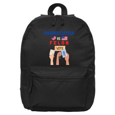 Prosecutor Vs Felon Vote 16 in Basic Backpack