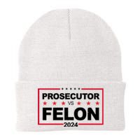 Prosecutor Vs Felon 2024 Election Pro Trump Knit Cap Winter Beanie