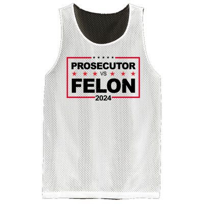 Prosecutor Vs Felon 2024 Election Pro Trump Mesh Reversible Basketball Jersey Tank