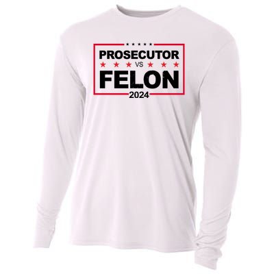 Prosecutor Vs Felon 2024 Election Pro Trump Cooling Performance Long Sleeve Crew