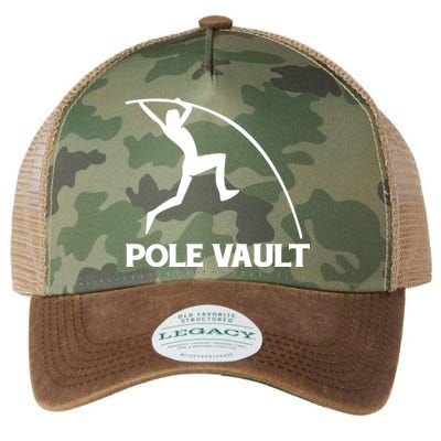 Pole Vaulter Funny Gift Legacy Tie Dye Trucker Hat