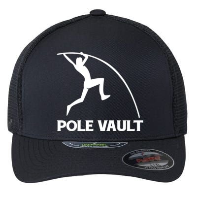 Pole Vaulter Funny Gift Flexfit Unipanel Trucker Cap