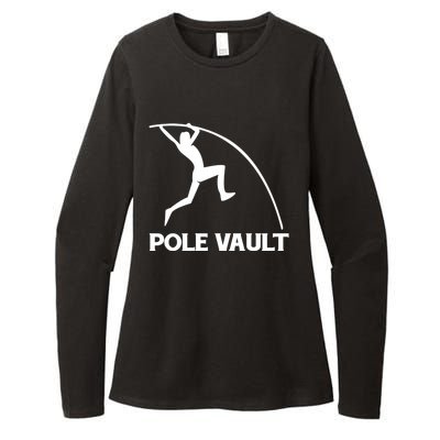 Pole Vaulter Funny Gift Womens CVC Long Sleeve Shirt