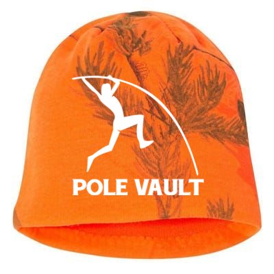 Pole Vaulter Funny Gift Kati - Camo Knit Beanie