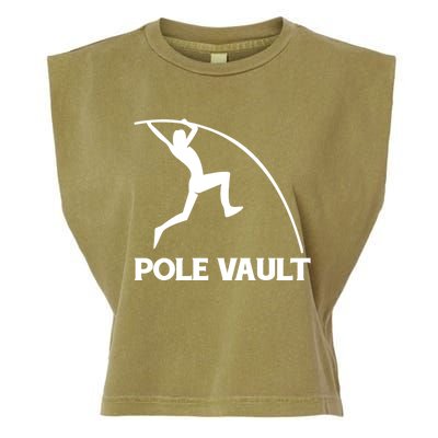 Pole Vaulter Funny Gift Garment-Dyed Women's Muscle Tee