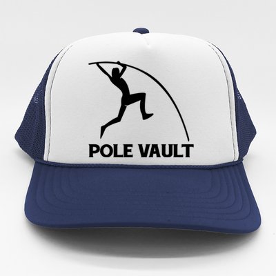 Pole Vaulter Funny Gift Trucker Hat