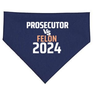 Prosecutor Vs Felon 2024 USA-Made Doggie Bandana