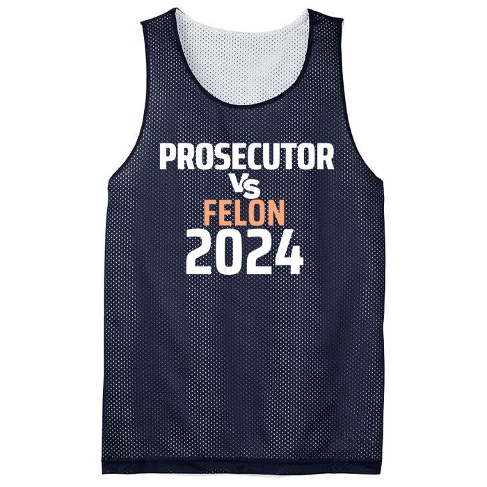 Prosecutor Vs Felon 2024 Mesh Reversible Basketball Jersey Tank