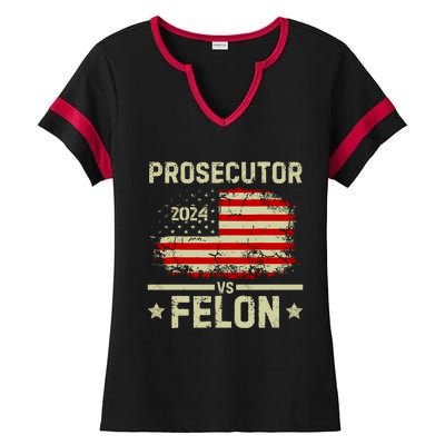 Prosecutor Vs Felon 2024 Ladies Halftime Notch Neck Tee