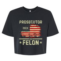 Prosecutor Vs Felon 2024 Bella+Canvas Jersey Crop Tee