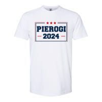 Pierogi Vote For Polish Food In 2024 Softstyle CVC T-Shirt