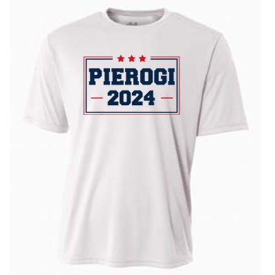 Pierogi Vote For Polish Food In 2024 Cooling Performance Crew T-Shirt