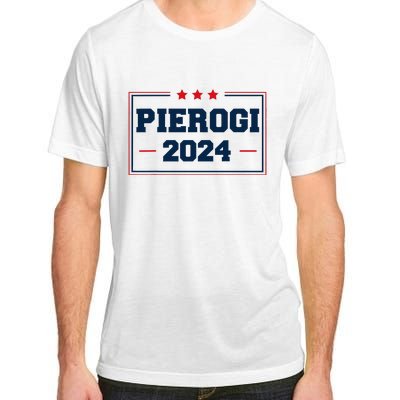 Pierogi Vote For Polish Food In 2024 Adult ChromaSoft Performance T-Shirt