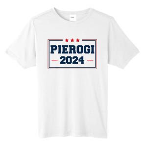 Pierogi Vote For Polish Food In 2024 Tall Fusion ChromaSoft Performance T-Shirt