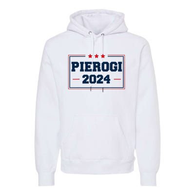 Pierogi Vote For Polish Food In 2024 Premium Hoodie