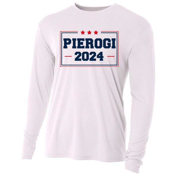 Pierogi Vote For Polish Food In 2024 Cooling Performance Long Sleeve Crew