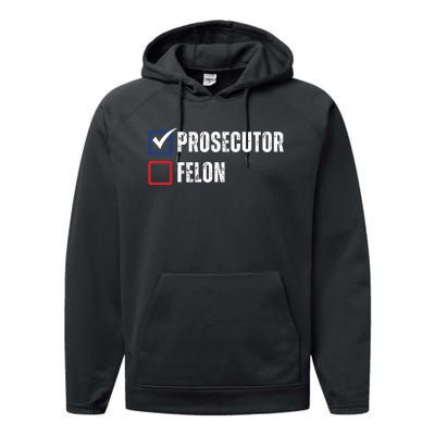 Prosecutor Vs Felon 2024 Performance Fleece Hoodie