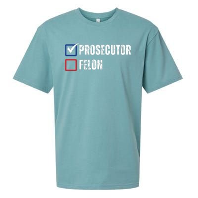 Prosecutor Vs Felon 2024 Sueded Cloud Jersey T-Shirt