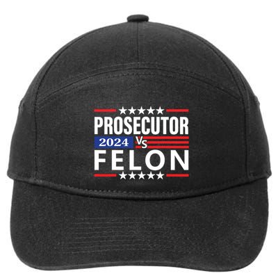 Prosecutor Vs Felon 7-Panel Snapback Hat