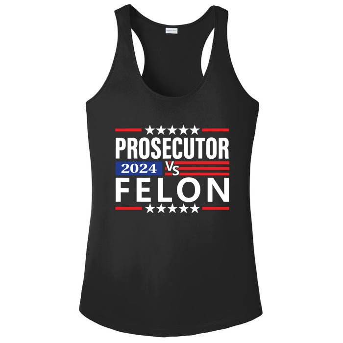 Prosecutor Vs Felon Ladies PosiCharge Competitor Racerback Tank