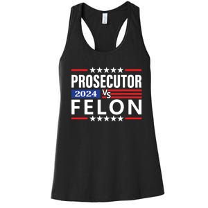 Prosecutor Vs Felon Women's Racerback Tank