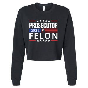 Prosecutor Vs Felon Cropped Pullover Crew