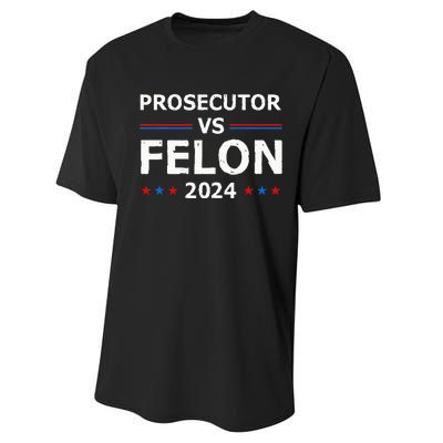 Prosecutor Vs Felon 2024 Performance Sprint T-Shirt