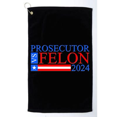 Prosecutor Vs Felon 2024 Kamala Vs Trump 2024 Election Golf Towel