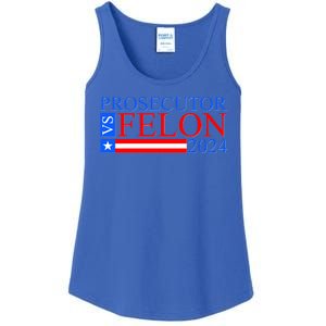 Prosecutor Vs Felon 2024 Kamala Vs Trump 2024 Election Ladies Essential Tank