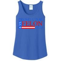 Prosecutor Vs Felon 2024 Kamala Vs Trump 2024 Election Ladies Essential Tank