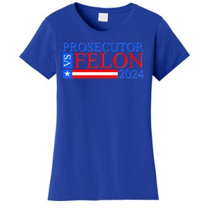 Prosecutor Vs Felon 2024 Kamala Vs Trump 2024 Election Women's T-Shirt