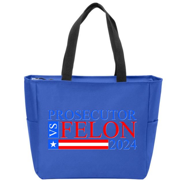Prosecutor Vs Felon 2024 Kamala Vs Trump 2024 Election Zip Tote Bag