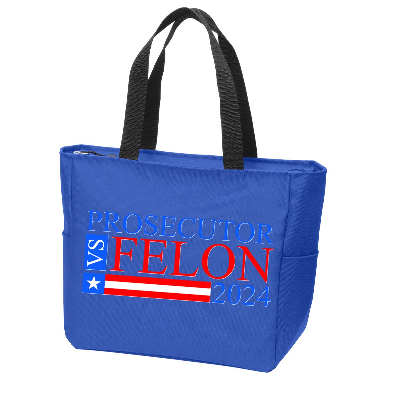 Prosecutor Vs Felon 2024 Kamala Vs Trump 2024 Election Zip Tote Bag