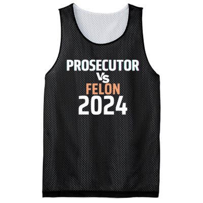 Prosecutor Vs Felon 2024 Mesh Reversible Basketball Jersey Tank