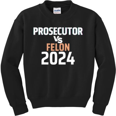 Prosecutor Vs Felon 2024 Kids Sweatshirt