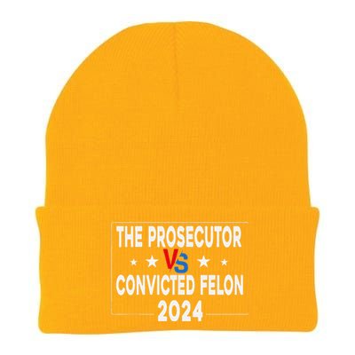 Prosecutor Vs Felon Prosecutor Vs Felon 2024 Funny Knit Cap Winter Beanie