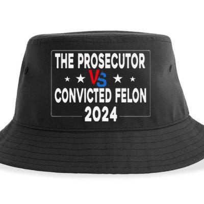 Prosecutor Vs Felon Prosecutor Vs Felon 2024 Funny Sustainable Bucket Hat