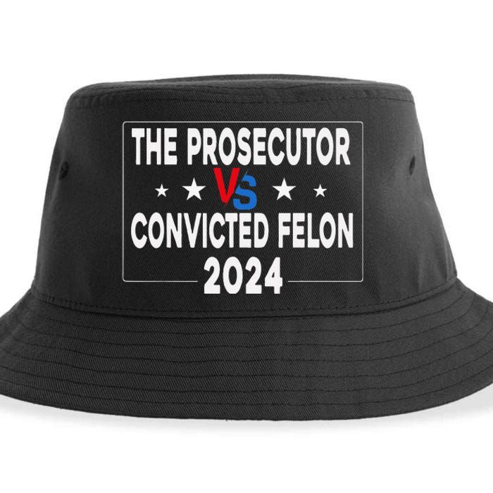 Prosecutor Vs Felon Prosecutor Vs Felon 2024 Funny Sustainable Bucket Hat