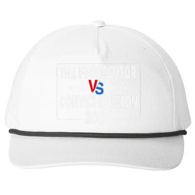 Prosecutor Vs Felon Prosecutor Vs Felon 2024 Funny Snapback Five-Panel Rope Hat