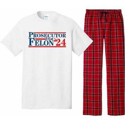 Prosecutor Vs Felon Funny Prosecutor Vs Felon 2024 Pajama Set