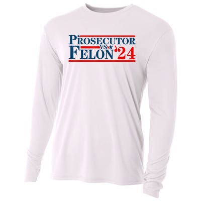 Prosecutor Vs Felon Funny Prosecutor Vs Felon 2024 Cooling Performance Long Sleeve Crew