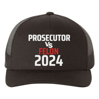 Prosecutor Vs Felon 2024 Funny Voting Election 2024 Usa Yupoong Adult 5-Panel Trucker Hat