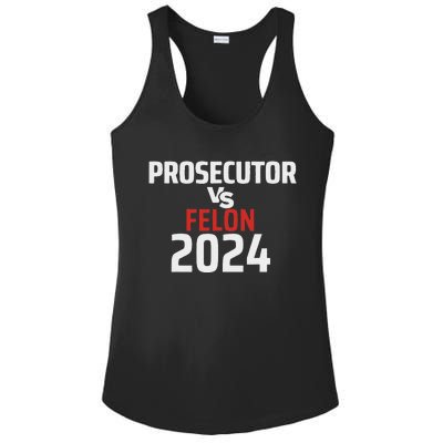 Prosecutor Vs Felon 2024 Funny Voting Election 2024 Usa Ladies PosiCharge Competitor Racerback Tank