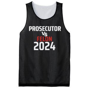 Prosecutor Vs Felon 2024 Funny Voting Election 2024 Usa Mesh Reversible Basketball Jersey Tank