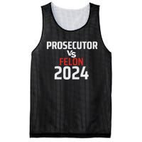 Prosecutor Vs Felon 2024 Funny Voting Election 2024 Usa Mesh Reversible Basketball Jersey Tank