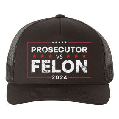 Prosecutor Vs Felon 2024 Funny Voting Election 2024 Yupoong Adult 5-Panel Trucker Hat