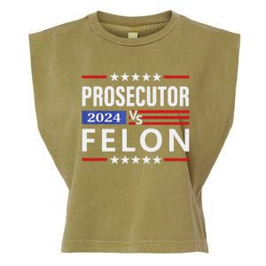 Prosecutor Vs Felon Prosecutor Vs Felon 2024 Gift Garment-Dyed Women's Muscle Tee